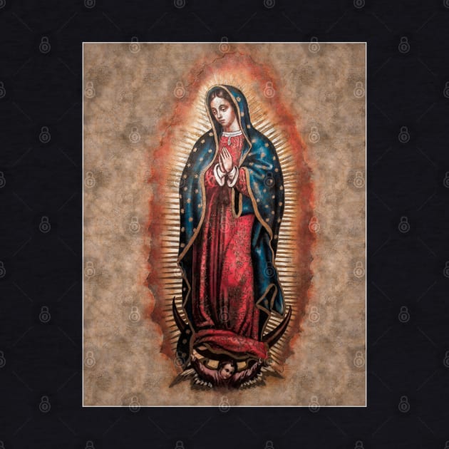 Tonantzin - La virgen de Guadalupe by Blind Man Studio